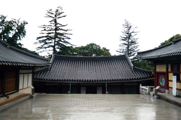 Fototapeta premium South Korea Pagyesa Buddhist Temple