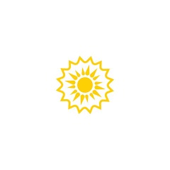 Sun Vector illustration Icon