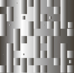 abstract metal background with cubes