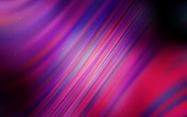 Dark Purple, Pink vector background with galaxy stars. Shining colored illustration with bright astronomical stars. Best design for your ad, poster, banner.