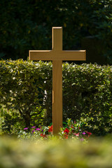 Friedhof, Grabstein, Statue	