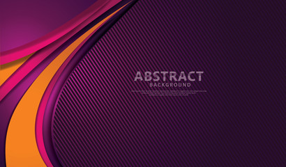 Futuristic and dynamic wave abstract overlap layer on pattern background.