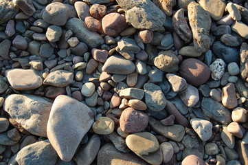 pebbles on the beach