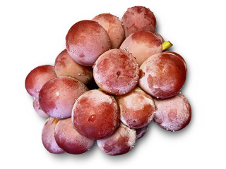 ブドウの実　切り抜き　クイーンニーナ