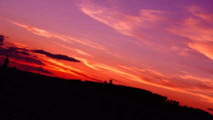 Obraz premium 夕焼け Sunset