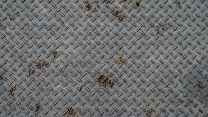 steal plate checker dirty grunge texture 