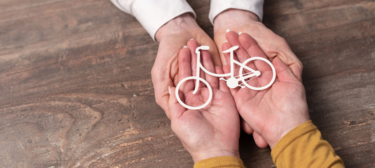 Concept of bicycle insurance
