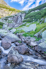 High Tatras - The waterfall Skok - Slovakia - Mlynicka dolina valley © Renáta Sedmáková