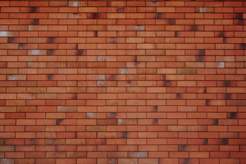 Brown brick wall texture. Home or office design.
