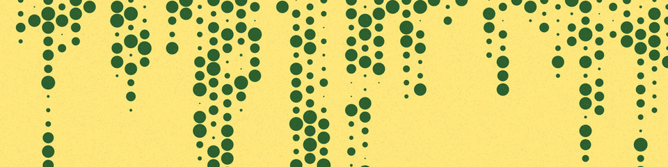 Abstract Color Halftone Dots generative art background illustration