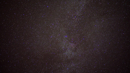 Milky Way with stars in space, night and starry sky, cloudless weather at night stars are visible.
