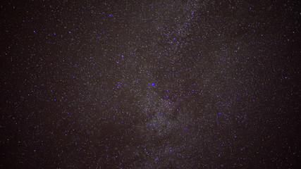 Milky Way with stars in space, night and starry sky, cloudless weather at night stars are visible.