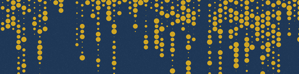 Abstract Color Halftone Dots generative art background illustration