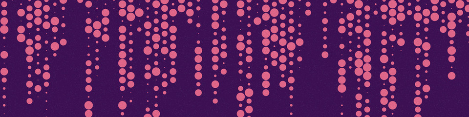 Abstract Color Halftone Dots generative art background illustration