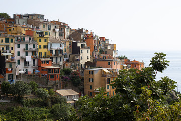 Fototapeta na wymiar view of the old town Corniglia Cinque Terre