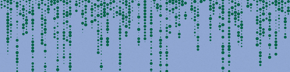 Abstract Color Halftone Dots generative art background illustration