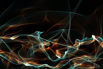 decorative abstract energy smoke background