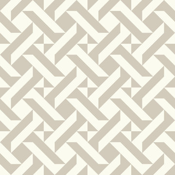 Abstract Geometric Pattern Inspired By Duvet Quilting