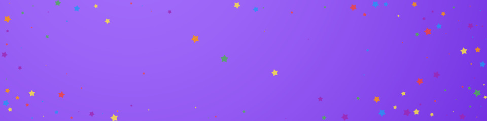 Fototapeta premium Festive fancy confetti. Celebration stars. Joyous 