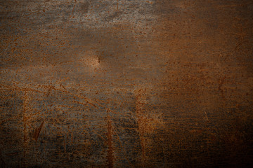 Grunge rusted metal texture, rust and oxidized metal background. Old metal iron panel
