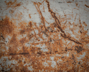 Grunge rusted metal texture, rust and oxidized metal background. Old metal iron panel