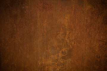 Grunge rusted metal texture, rust and oxidized metal background. Old metal iron panel