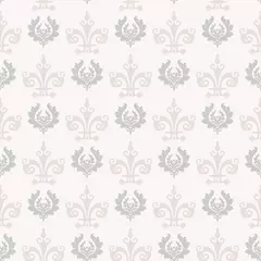 Tuinposter Damask Wallpaper seamless pattern. Floral. Vintage background pattern. Vector graphics. © PETR BABKIN