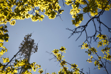 antena telefonii komórkowej ,telefon , dzwonić 