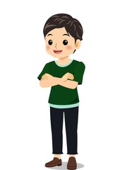 Obraz premium Boy T-shirt