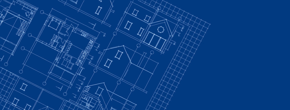 
house plan bluprint 3d graphics