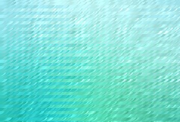 Light Green vector background with abstract shapes.