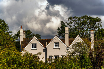 Bidford upon Avon Picturesque old village with old houses. Nr. Stratford upon Avon, Warwickshire,...
