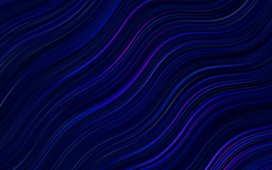 Dark Pink, Blue vector background with bent lines. A completely new color illustration in marble style. A completely new memphis design for your business.