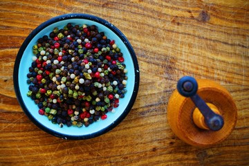 kolorowy pieprz, przyprawy