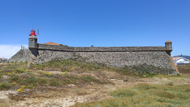 Fort St. John Baptist De Esposende Also Known As Castle Of Saint John The Baptist Or Fort Esposende, Was Built Between 1699 And 1704, Under The Reign Of Peter II Of Portugal.