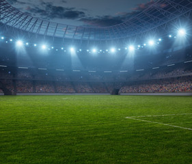 3D rendering of a soccer stadium © olgasidorenko