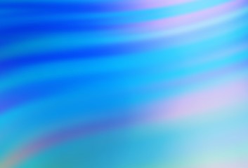 Fototapeta premium Light Blue, Yellow vector blurred bright texture.