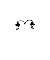 street light icon,vector best flat icon.