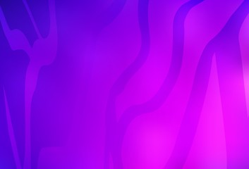 Fototapeta na wymiar Light Purple, Pink vector abstract bright template.