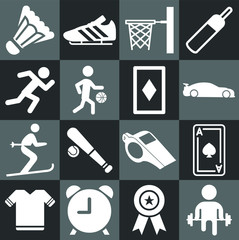 vector set of tools icons