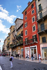 Piazza delle Erbe (meaning Market Square)