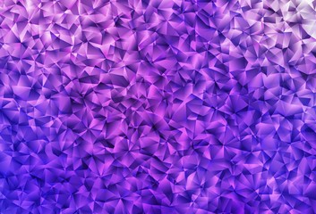 Light Purple, Pink vector abstract polygonal background.