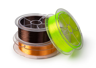 Fishing Line on white background