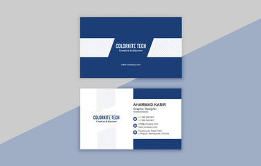 Clean Corporate Business Card 