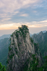 Fototapeta na wymiar Huangshan Mountain (Yellow Mountain), Anhui province, China 