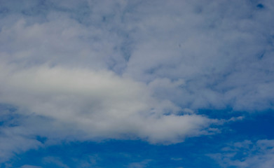 blue sky with clouds