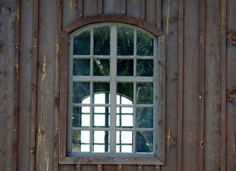 St. Anne's chapel from the beginning of the 19th century at the ecumenical cemetery in the city of Siemiatycze in Podlasie, Poland