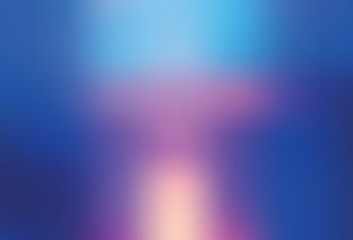 Fototapeta premium Light Blue, Red vector blurred shine abstract background.