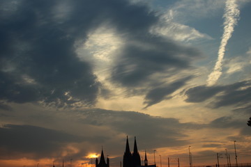 Sommerabend in K&ouml;ln