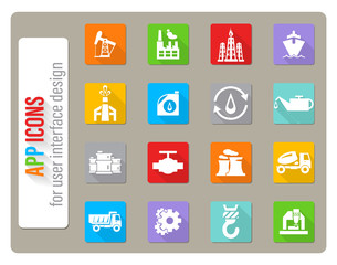 industry icon set